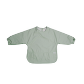 smock bib | pastel green