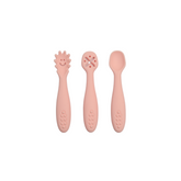 baby first utensils set | milkshake pink
