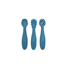 baby first utensils set | pastel blue