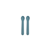 feeding spoons 2-pack | pastel blue