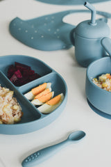baby first dining kit | pastel blue