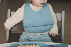 baby first bib 2-pack | pastel blue