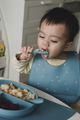 baby first utensils set | pastel blue