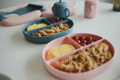 suction plate | milkshake pink