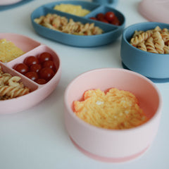 suction bowl | pastel blue