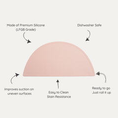 placemat | milkshake pink