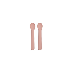 feeding spoons 2-pack | milkshake pink