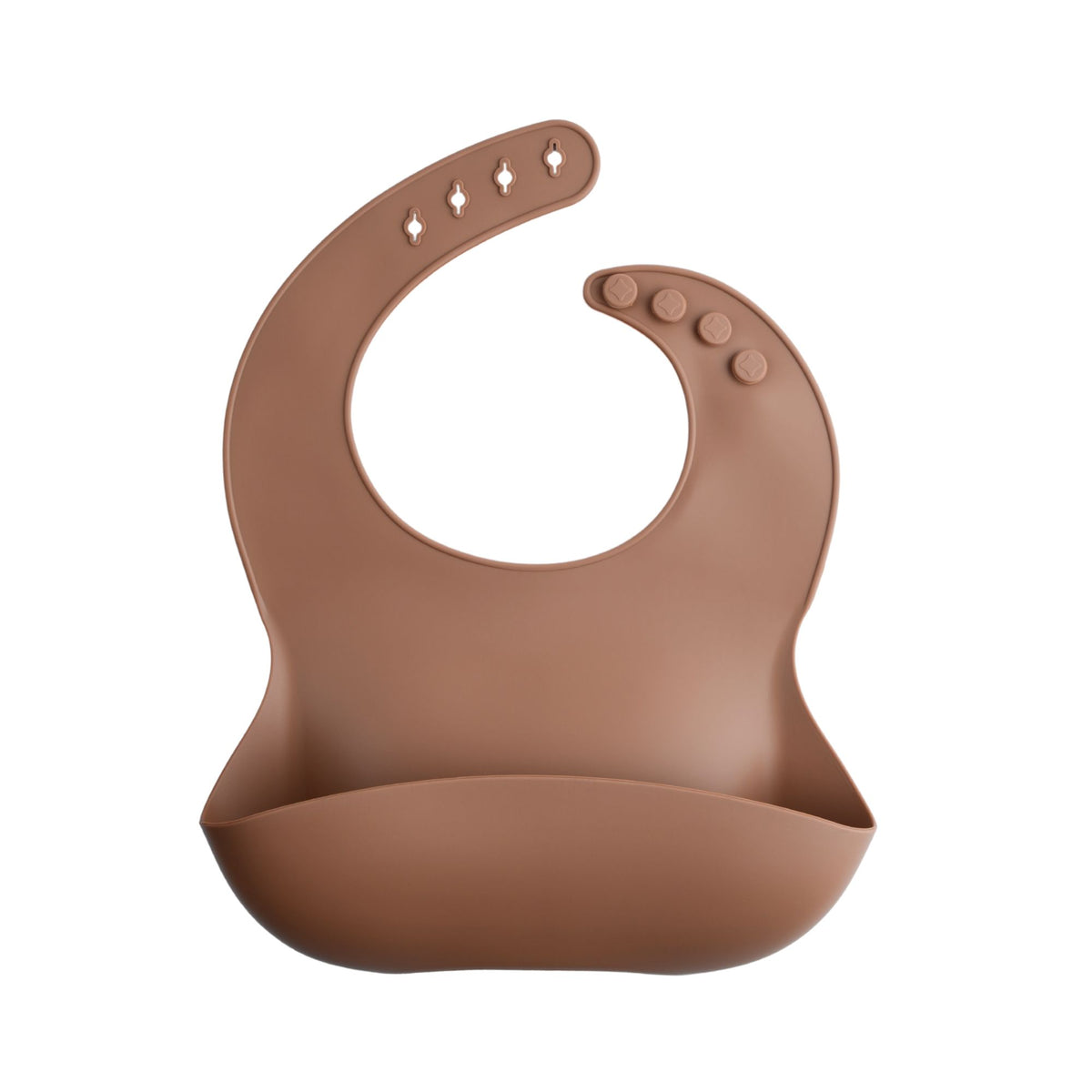 silicone bib | clay