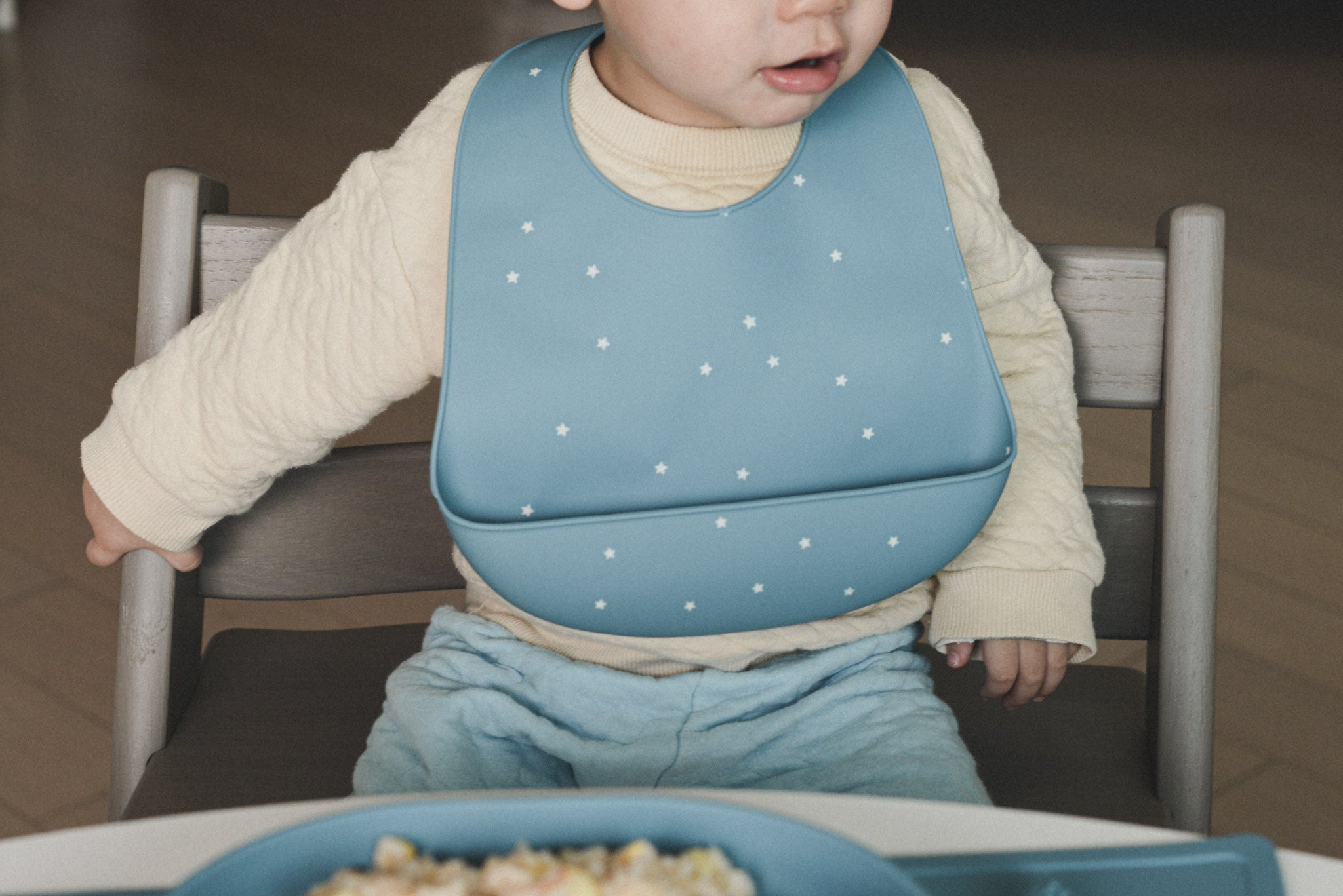baby first bib 2-pack | pastel blue