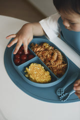 baby first utensils set | pastel blue