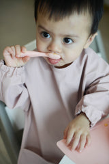 baby first utensils set | milkshake pink
